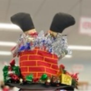 Silly Christmas hat with ornaments. Men/women’s